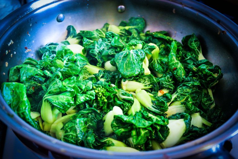 Sauted Broccoli Rabe with Spices